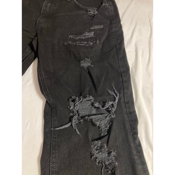 Levi's 531 Slim Straight Distressed Black Jeans, Men's - Picture 5 of 12